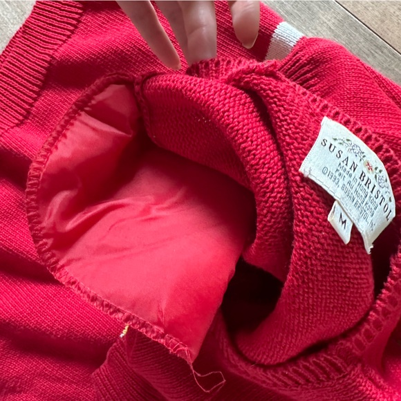 Susan Bristol Vintage Sweater - Natuical Teddy Bear - Picture 3 of 4